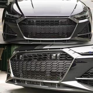 Rámeček masky chladiče (pro RS6, karbon) Audi A6 C8 2018–2025 fotografie 2