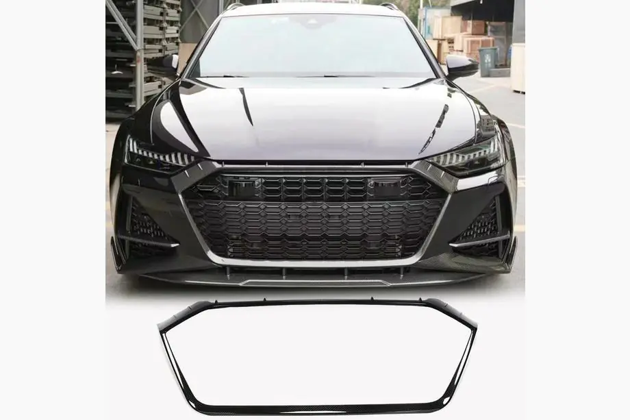 Audi A6 C8 2018–2025 Rámeček masky chladiče (pro RS6, karbon) Image