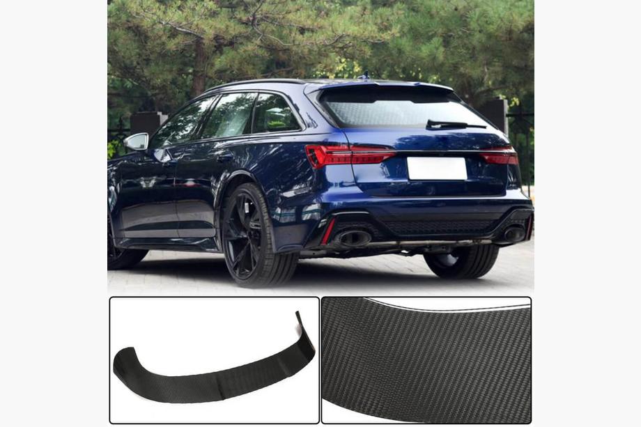 Audi A6 C8 2018–2025 Spoiler V4 (pro Avant, karbonový) Image