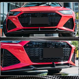 Lip spoiler na přední nárazník Lip V2 (pro RS7, suchý karbon) fotografie 3
