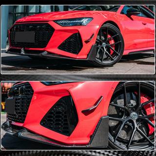 Lip spoiler na přední nárazník Lip V2 (pro RS7, suchý karbon) fotografie 4