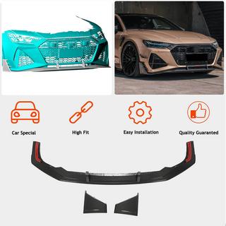 Lip spoiler na přední nárazník Lip V1 (pro RS7 2018-2022, suchý karbon) fotografie 2