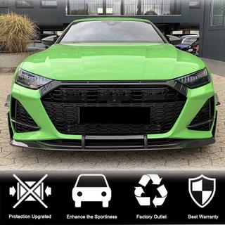 Lip spoiler na přední nárazník Lip V1 (pro RS7 2018-2022, suchý karbon) fotografie 3