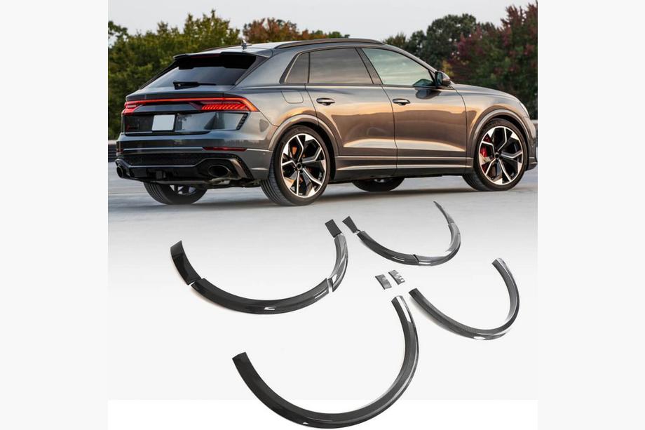 Audi Q8 2018– Kryty lemů blatníků (2021-2024, karbon) Image