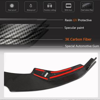 Přední lip spoiler na nárazník (pro S-Line Sedan 2020-2023, karbon) fotografie 4