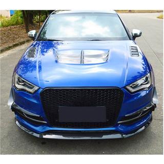 Karbonové lišty na přední nárazník (pro S-Line Sedan 2012-2016) Audi A3 2012–2020 fotografie 3