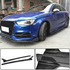 Audi A3 2012–2020 Boční prahy V4 (pro S-Line Sedan, karbon) fotografie 1