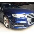 Audi A3 2012–2020 Kryty předního nárazníku (pro S-Line Sedan 2017-2020, karbon) fotografie 3