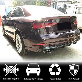 Difuzor zadního nárazníku V5 (pro S-Line Sedan 2017-2020, karbon) Audi A3 2012–2020 fotografie 2