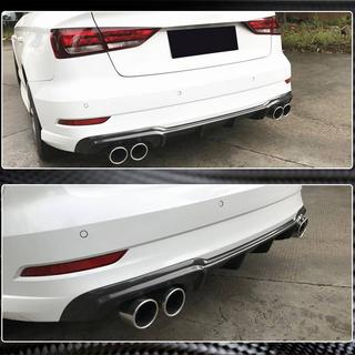 Difuzor zadního nárazníku V5 (pro S-Line Sedan 2017-2020, karbon) Audi A3 2012–2020 fotografie 4