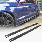 Audi A3 2012–2020 Boční prahy V3 (pro S-Line Sedan, karbon) fotografie 1