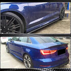 Audi A3 2012–2020 Boční prahy V3 (pro S-Line Sedan, karbon) fotografie 5