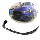 Audi A3 2012–2020 Lip spoiler na přední nárazník Lip V1 (pro S-Line 2012-2016 HB, karbon) fotografie 1