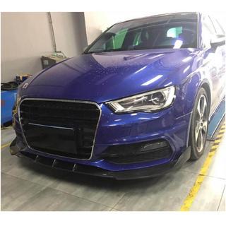 Lip spoiler na přední nárazník Lip V1 (pro S-Line 2012-2016 HB, karbon) Audi A3 2012–2020 fotografie 3