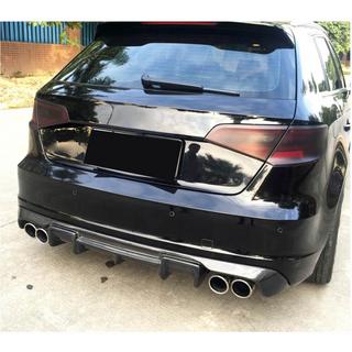 Difuzor zadního nárazníku V1 (pro S-Line HB 2012-2016, karbon) Audi A3 2012–2020 fotografie 3