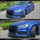 Audi A3 2012–2020 Lip spoiler předního nárazníku V3 (pro S-Line Sedan 2012-2016, karbon) fotografie 3