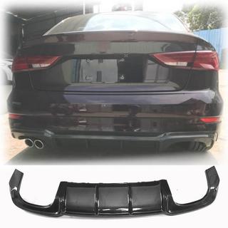 Difuzor zadního nárazníku V4 (pro S-Line Sedan 2017-2020, karbon) Audi A3 2012–2020 fotografie 1