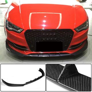 Přední lip nástavec nárazníku V2 (pro S-Line Sedan 2012-2016, karbon) Audi A3 2012–2020 fotografie 1