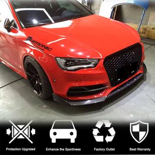 Přední lip nástavec nárazníku V2 (pro S-Line Sedan 2012-2016, karbon) Audi A3 2012–2020 fotografie 2