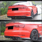 Audi A3 2012–2020 Difuzor zadního nárazníku V3 (pro S-Line Sedan 2012-2016, karbon) fotografie 3