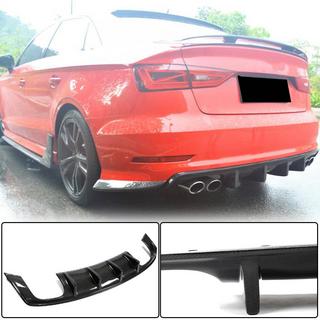 Difuzor zadního nárazníku V3 (pro S-Line Sedan 2012-2016, karbon) Audi A3 2012–2020 fotografie 1