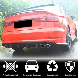 Difuzor zadního nárazníku V3 (pro S-Line Sedan 2012-2016, karbon) Audi A3 2012–2020 fotografie 2