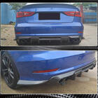 Audi A3 2012–2020 Nástavce na zadní nárazník Flap (pro S-Line Sedan 2012-2016, karbon) fotografie 3