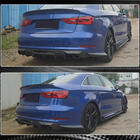Audi A3 2012–2020 Nástavce na zadní nárazník Flap (pro S-Line Sedan 2012-2016, karbon) fotografie 4