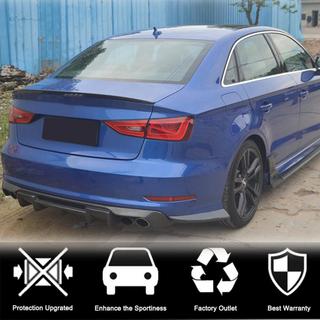 Nástavce na zadní nárazník Flap (pro S-Line Sedan 2012-2016, karbon) Audi A3 2012–2020 fotografie 2