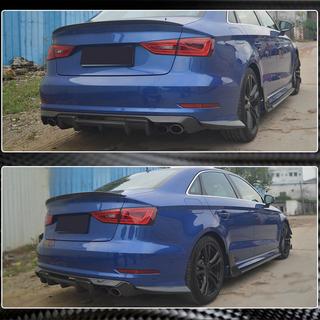 Nástavce na zadní nárazník Flap (pro S-Line Sedan 2012-2016, karbon) Audi A3 2012–2020 fotografie 4