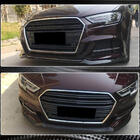 Audi A3 2012–2020 Přední lip spoiler na nárazník Lip V1 (pro S-Line 2017-2020 HB, karbon) fotografie 4