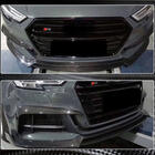 Audi A3 2012–2020 Lip spoiler předního nárazníku Lip V4 (pro S-Line Sedan 2017-2020, karbon) fotografie 4
