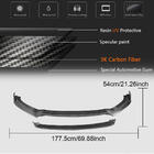 Audi A3 2012–2020 Lip spoiler předního nárazníku Lip V4 (pro S-Line Sedan 2017-2020, karbon) fotografie 5