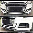 Audi A3 2012–2020 Přední nárazníkový lip V3 (pro S-Line Sedan 2017-2020, karbon) fotografie 3