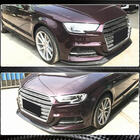 Audi A3 2012–2020 Přední nárazníkový lip V3 (pro S-Line Sedan 2017-2020, karbon) fotografie 4
