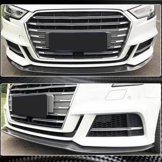 Přední nárazníkový lip V3 (pro S-Line Sedan 2017-2020, karbon) Audi A3 2012–2020 fotografie 3