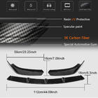 Audi A3 2012–2020 Přední lip spoiler nárazníku Lip V2 (pro S-Line Sedan 2017-2020, karbon) fotografie 4