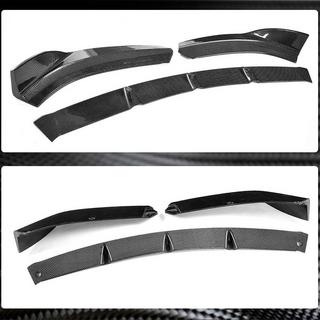 Přední lip spoiler nárazníku Lip V2 (pro S-Line Sedan 2017-2020, karbon) Audi A3 2012–2020 fotografie 3
