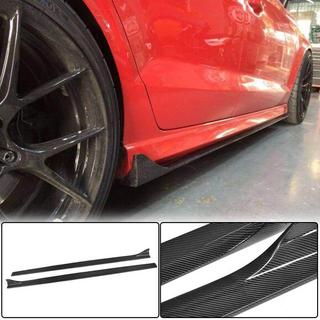Boční prahy V2 (pro S-Line Sedan, karbon) fotografie 1