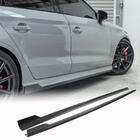 Audi A3 2012–2020 Boční prahy V1 (pro S-Line Sedan, karbon) fotografie 1