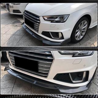 Přední lip spoiler na nárazník Lip V1 (pro S-Line Sedan 2015-2019, karbon) fotografie 4