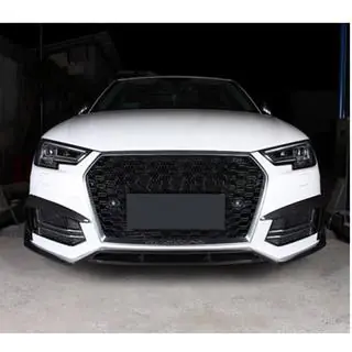 Nástavec předního nárazníku Lip V2 (pro S-Line Sedan 2015-2019, karbon) fotografie 1