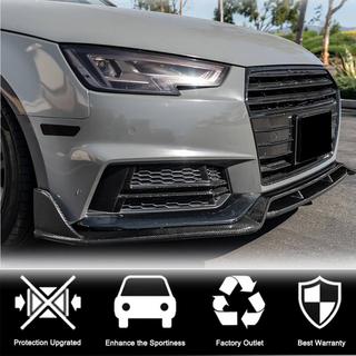 Nástavec předního nárazníku Lip V2 (pro S-Line Sedan 2015-2019, karbon) fotografie 3