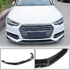 Audi A4 B9 2015–2024 Přední lip spoiler nárazníku Lip V4 (pro S-Line Sedan 2015-2019, karbon) fotografie 1