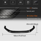 Audi A4 B9 2015–2024 Přední lip spoiler nárazníku Lip V4 (pro S-Line Sedan 2015-2019, karbon) fotografie 5