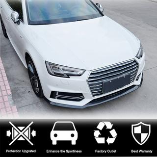 Přední lip spoiler nárazníku Lip V4 (pro S-Line Sedan 2015-2019, karbon) fotografie 2