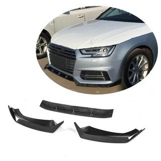 Lip spoiler předního nárazníku Lip V5 (pro S-Line Sedan 2015-2019, karbon) fotografie 1