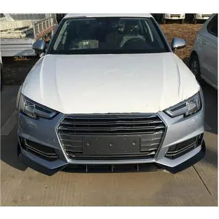 Lip spoiler předního nárazníku Lip V5 (pro S-Line Sedan 2015-2019, karbon) fotografie 4