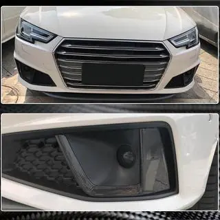 Kryty mlhových světlometů V3 (pro S-Line Sedan 2015-2019, karbon) fotografie 4