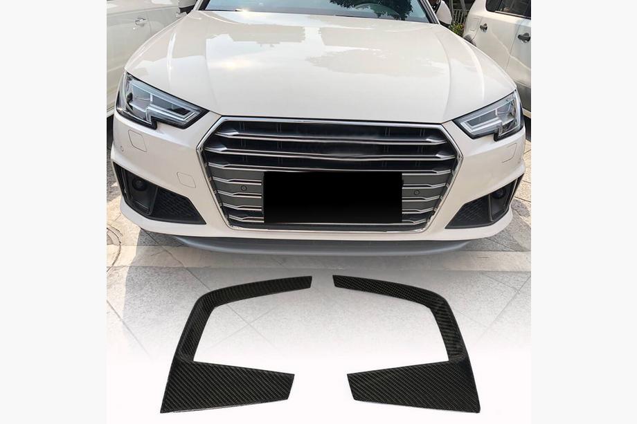 Audi A4 B9 2015–2024 Přední ventilační průduchy pro mlhová světla (karbon) V2 Image